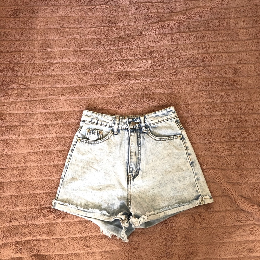 womens high waisted jean shorts